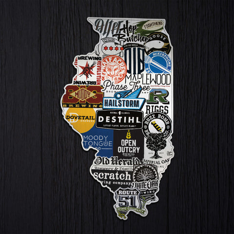 Illinois Craft Beer Sign