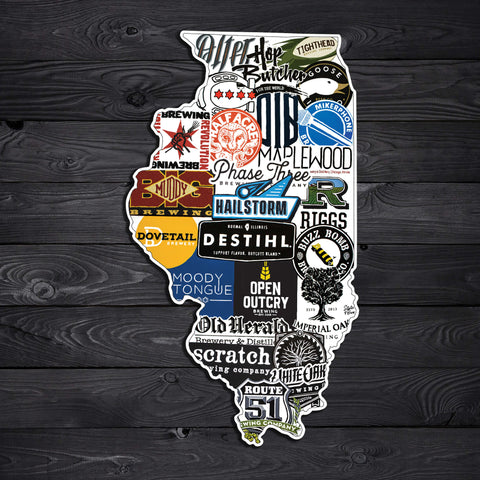 Illinois Craft Beer Sign