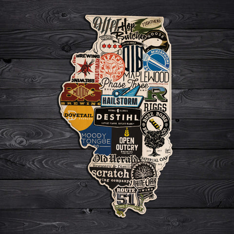 Illinois Craft Beer Sign